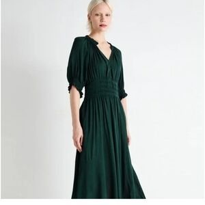 GAP Dark Green Long Sleeve Dress